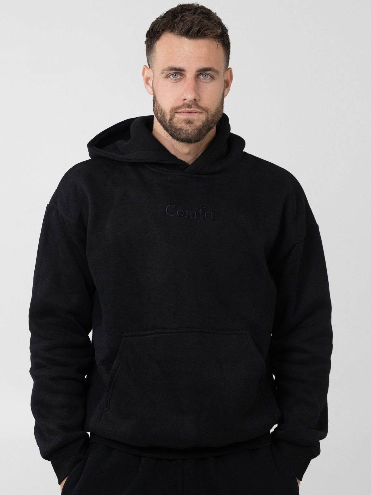 Comfrt oversized hoodie in Bark