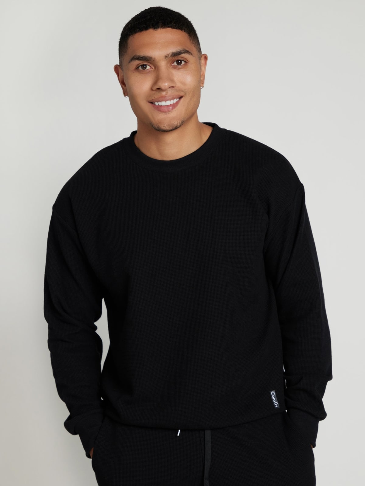 Waffle Lounge Long Sleeve — Comfrt