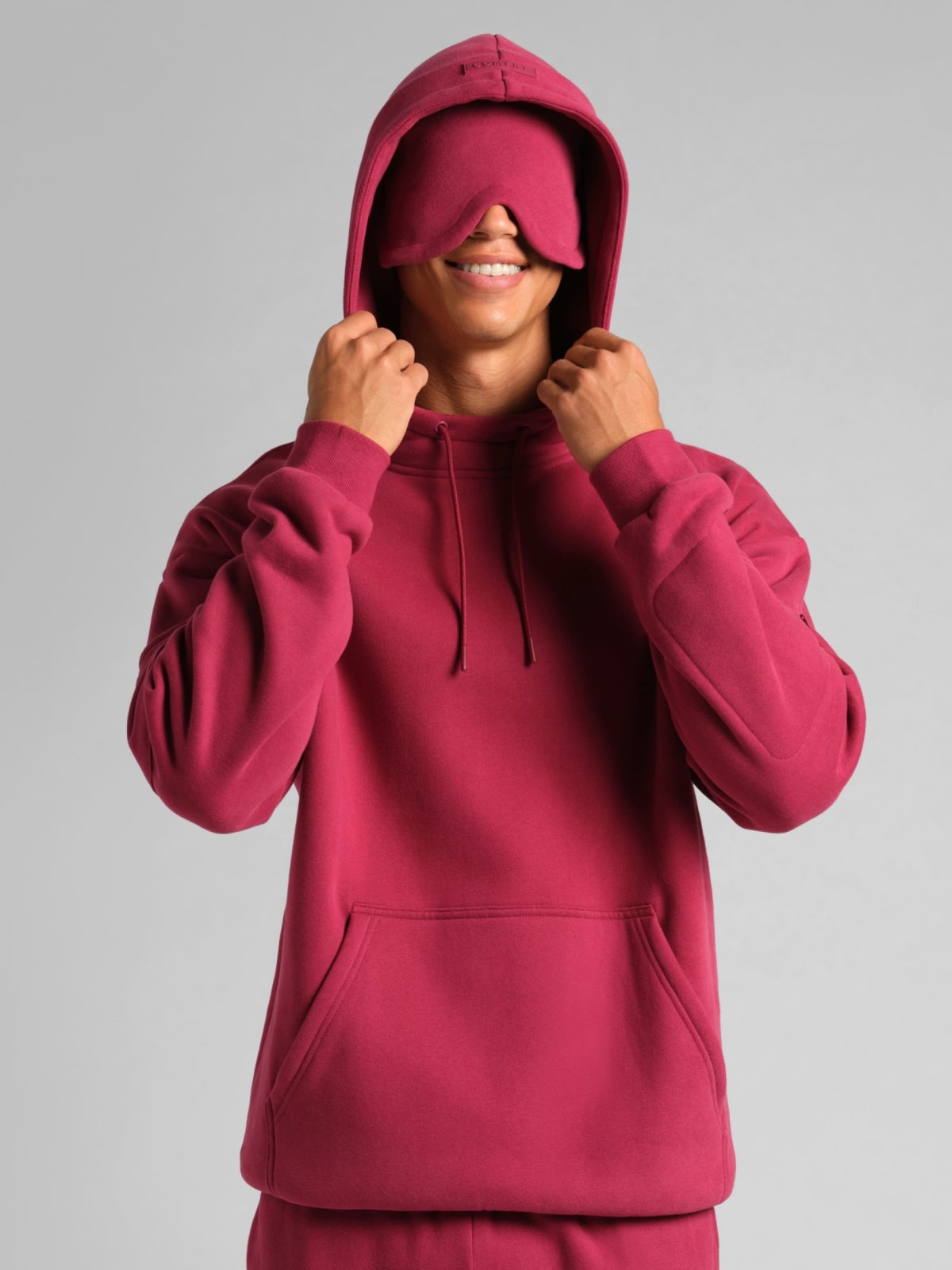 Airplane Mode Travel Hoodie with Eye Mask | Comfrt