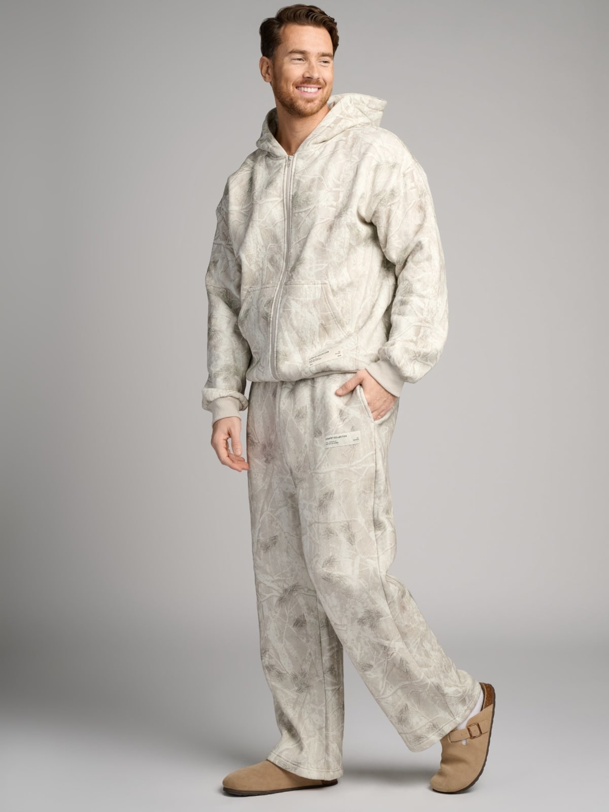 Camo Straight Leg Sweatpants