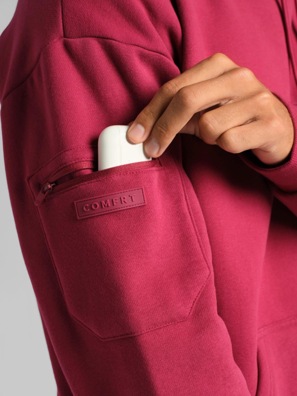 Airplane Mode Travel Hoodie with Eye Mask | Comfrt