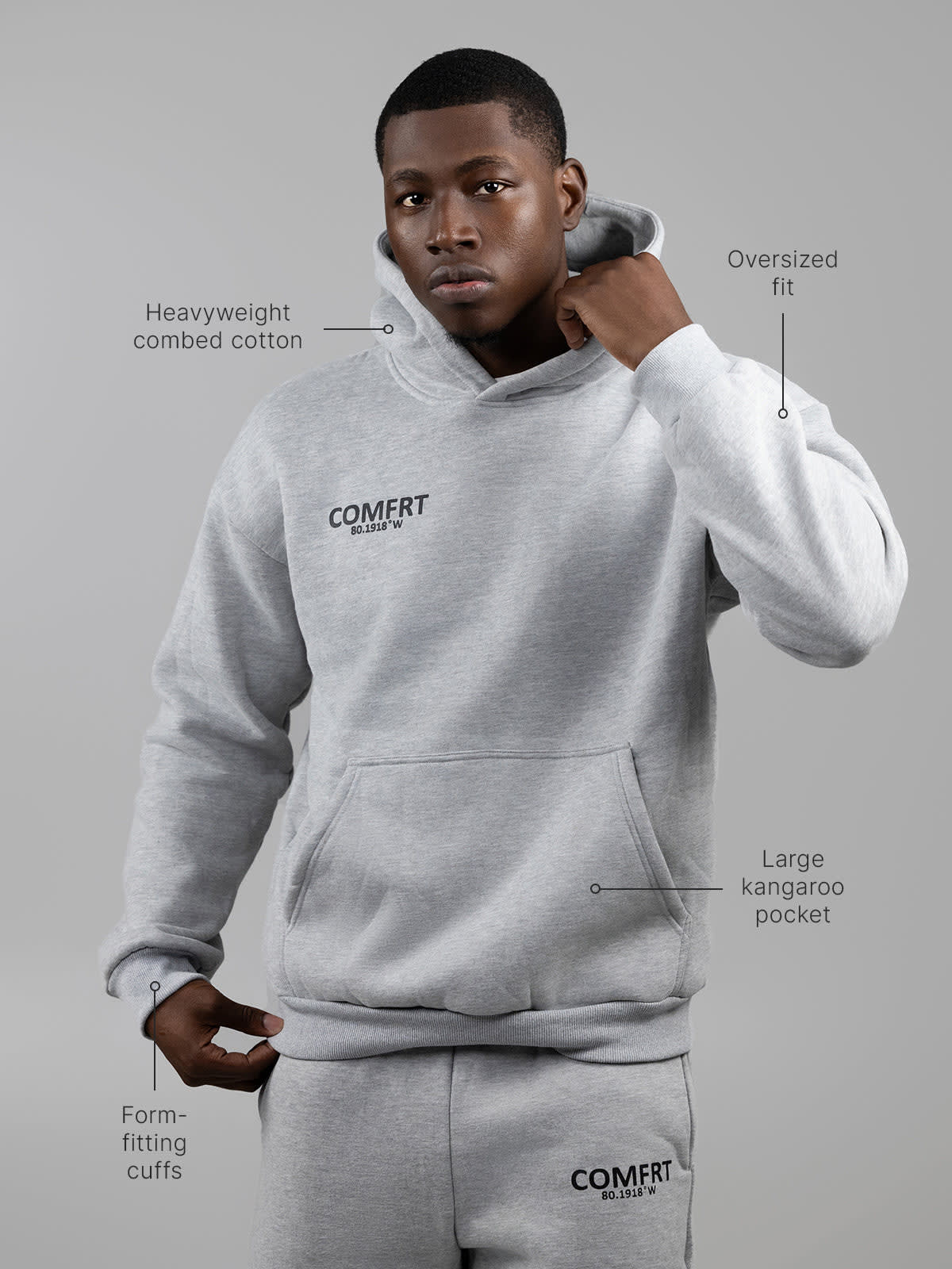Coordinate Hoodie™ — Comfrt