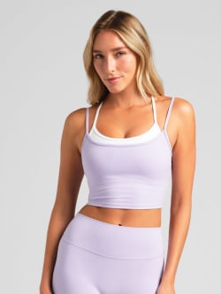 ComfrtCore™ Double Layer Crop Tank
