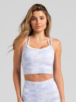 ComfrtCore™ Double Layer Crop Tank