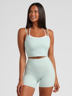 ComfrtCore™ Double Layer Crop Tank