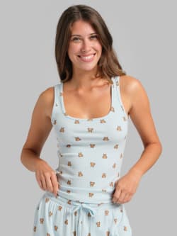 Rib Contour Waist Length Tank
