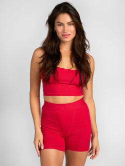 Rib Contour Crop Tank