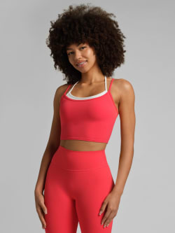 ComfrtCore™ Double Layer Crop Tank