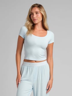 Slinky Rib Baby Tee