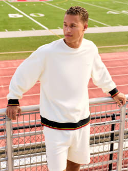 Laid Back Halo Fleece Crew