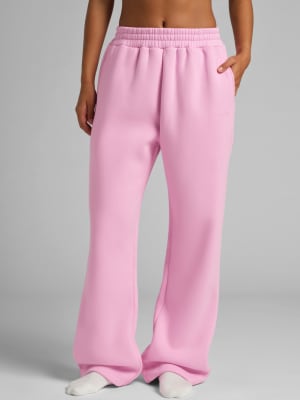 Signature Straight Leg Sweatpants: Peony