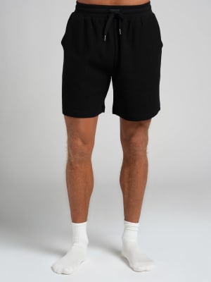Waffle Lounge 7" Short: Evan is 6'4" wearing a size L