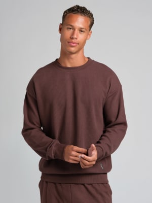 Waffle Lounge Long Sleeve: Evan is 6'4" wearing a size XL