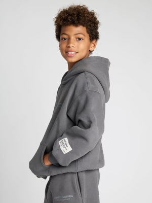 You Matter Kids Hoodie: Apolo is 9 wearing a size M