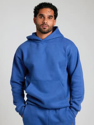Standard Hoodie: Jared is 6’1” and wears a size L