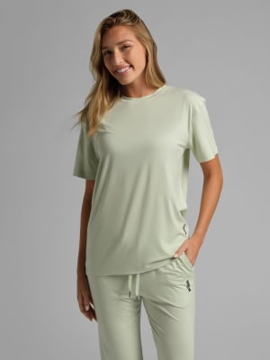 Cloud Lounge Tee: Mint
