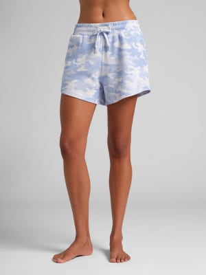 Waffle Lounge Short: Elly is 5'8” and wears a size S