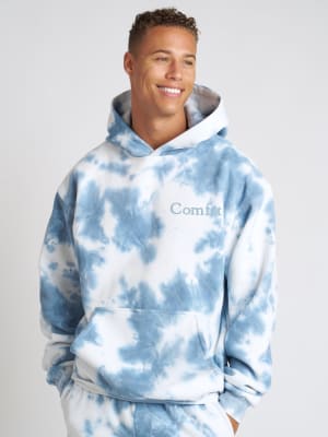 Minimalist Hoodie: Evan is 6'4" wearing a size M
