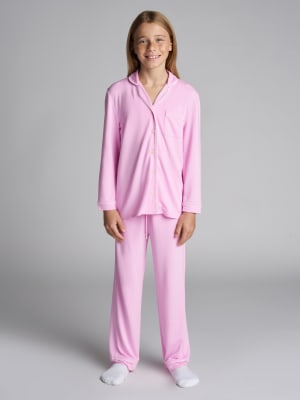 Luna Lounge Kids PJ Set: Raphaella is 10 wearing a size S