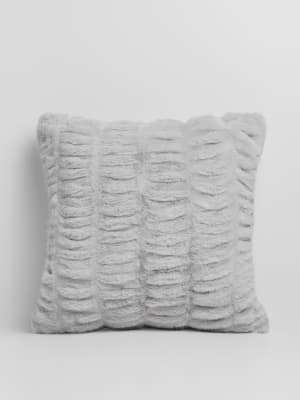 Dreamer Throw Pillow: Cloud Grey