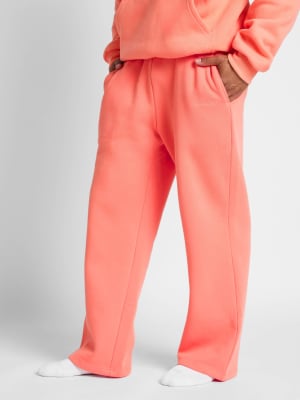 Signature Straight Leg Sweatpants: Jared is 6'1" and wears a size M