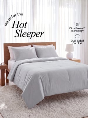 CloudFreeze™ Cooling Comfrter: Earl Grey