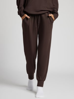 AllDay™ Jersey Ankle-Length Jogger: Nikki is 5'8" and wears a size S