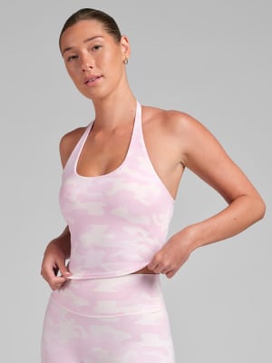ComfrtCore™ Halter Tank: Candy Camo