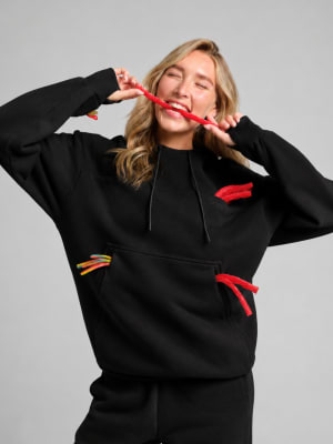 Snak™ Hoodie: Onyx Black