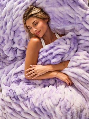 Dreamer Blanket: Lavender Cloud