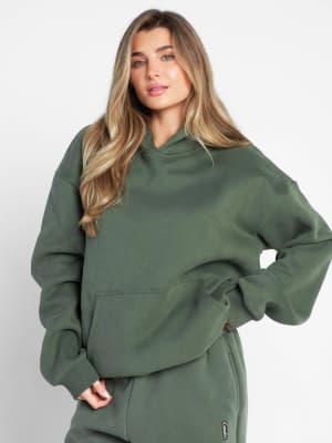 Standard Hoodie: Serena is 5’7” and wears a size M