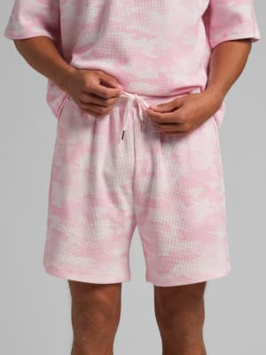 Waffle Lounge 7" Short: Candy Camo