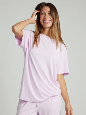 Cloud Lounge Tee: Opal