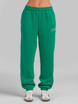 Varsity Logo Sweatpants: Viridis Green