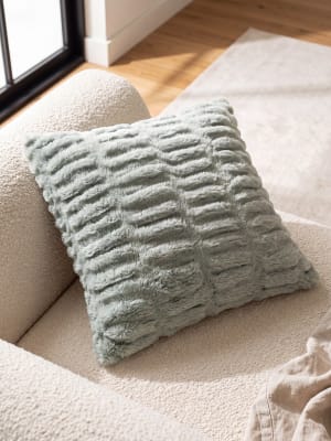 Dreamer Throw Pillow: Sea Glass