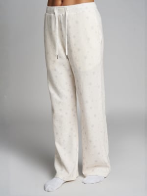 Waffle Lounge Pant: Abby is 5'9" and wears a size S