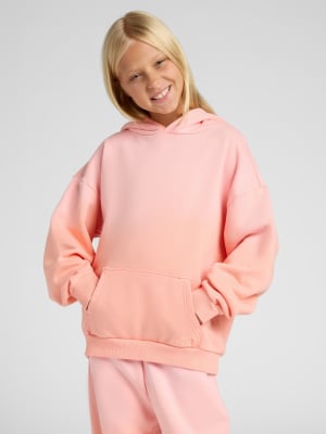 Sunwashed Kids Hoodie: Grapefruit
