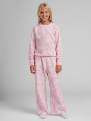 Waffle Kids Lounge Pant: Candy Camo