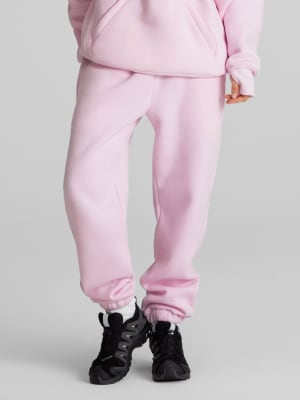Travel Essentials Sweatpants: Powder Pink