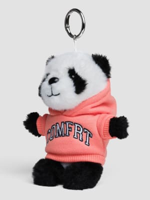 Panda Bear Mystery Color Keychain / Coral