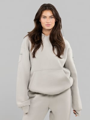 Travel Essentials Hoodie Pre-Order: Stone