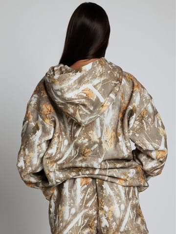 Camo Zip Hoodie